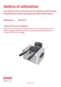 Manual Livoo DOC373I Deep Fryer
