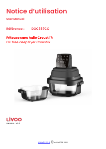 Manual Livoo DOC367CO Deep Fryer
