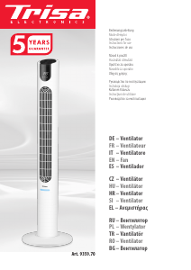 Kullanım kılavuzu Trisa Comfort Breeze Fan