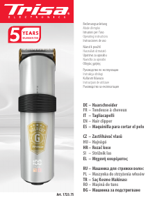 Manuale Trisa Gold Cut Tagliacapelli