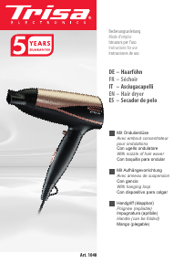 Manuale Trisa Ionic Glamour Asciugacapelli