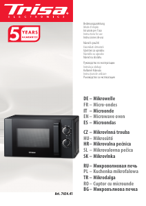 Руководство Trisa Micro Grill 20L Микроволновая печь