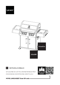 Instrukcja Yoer GG07BK PrimeFire Grill