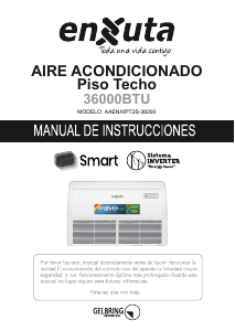 Manual de uso Enxuta AAENXIPT2S-36000 Aire acondicionado
