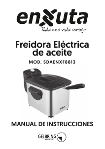 Manual de uso Enxuta SDAENXF8813 Freidora