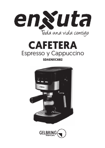 Manual de uso Enxuta SDAENXC682 Máquina de café espresso