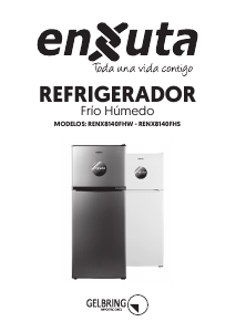 Manual de uso Enxuta RENX8140FHS Frigorífico combinado