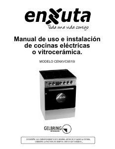 Manual de uso Enxuta CENXVC6515I Cocina