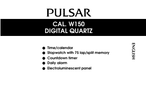 Manual Pulsar W150 Movement