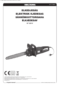 Brugsanvisning Biltema 17-4323 Kædesav