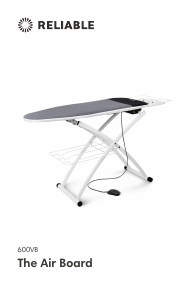 Manual Reliable 600VB Ironing Board