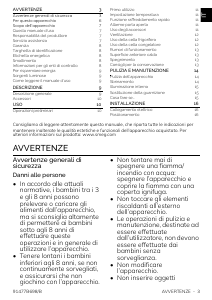 Manuale Smeg FAB28RDP9176 Frigorifero-congelatore
