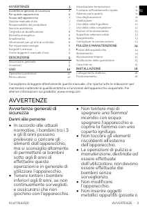 Manuale Smeg FAB28RPG6 Frigorifero-congelatore