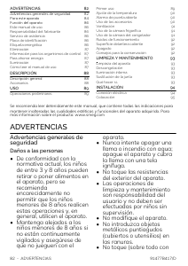 Manual de uso Smeg FAB30RSV6 Frigorífico combinado