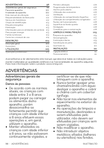 Manual Smeg FAB30RWH6 Frigorífico combinado