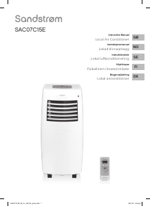 Manual Sandstrøm SAC07C15E Air Conditioner