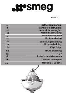 Manual de uso Smeg FQ60CPO6 Frigorífico combinado