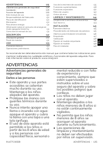 Manual de uso Smeg SI1M24744D Placa