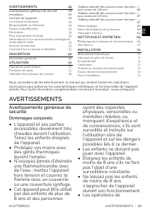 Mode d’emploi Smeg SISL7955MB Table de cuisson