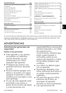 Manual de uso Smeg SISL7955X Placa