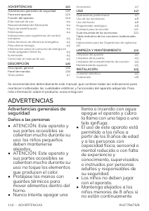 Manual de uso Smeg SF67C1AO Horno
