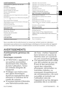 Mode d’emploi Smeg CX61GMBL Cuisinière