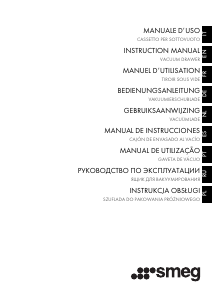 Manuale Smeg CPV315X Macchina per sottovuoto