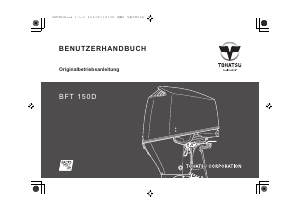 Bedienungsanleitung Tohatsu BFT 150D (EU Model) Aussenborder