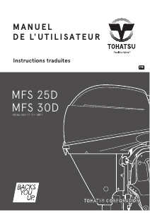 Mode d’emploi Tohatsu MFS 30D (EU Model) Moteur hors-bord