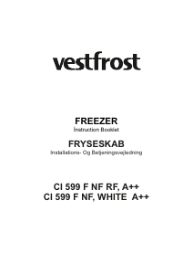 Handleiding Vestfrost CI 599 F NF E Vriezer