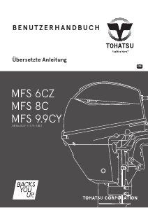 Bedienungsanleitung Tohatsu MFS 8C Aussenborder