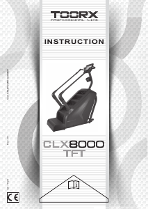 Bruksanvisning Toorx CLX-8000 TFT Stegmaskin