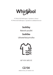 Návod Whirlpool WP A9X WBS EE Sušička