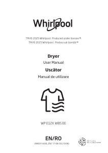 Handleiding Whirlpool WP E12X WBS EE Wasdroger