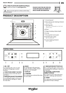 מדריך Whirlpool WOI78PT1SBA תנור