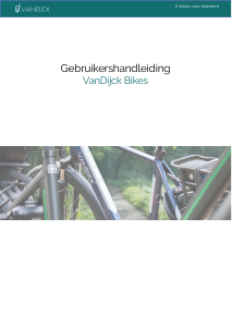 Handleiding VanDijck Chronos Elektrische fiets