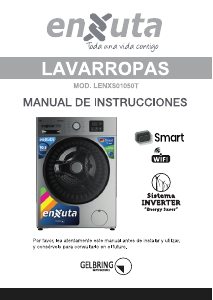 Manual de uso Enxuta LENXS01050T Lavadora