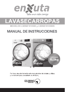 Manual de uso Enxuta LSENX1610560S Lavasecadora