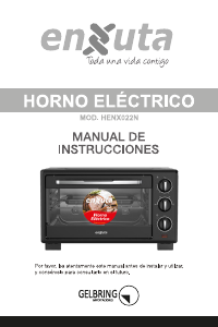 Manual de uso Enxuta HENX022N Horno