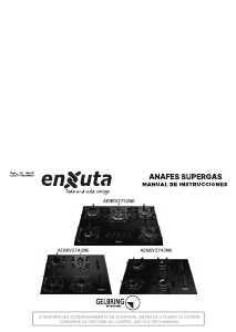 Manual de uso Enxuta AENXV2742NG Placa