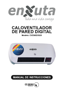 Manual de uso Enxuta CVENXD3520 Calefactor