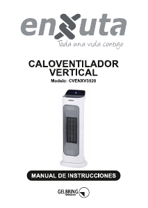 Manual de uso Enxuta CVENXV3520 Calefactor