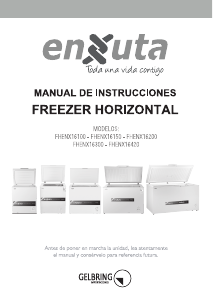 Manual de uso Enxuta FHENX16200 Congelador