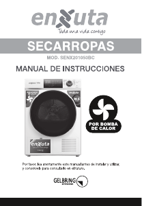 Manual de uso Enxuta SENX201050BC Secadora