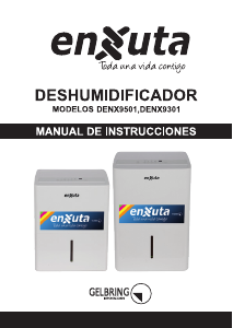 Manual de uso Enxuta DENX9301 Deshumidificador