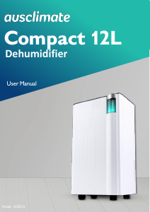 Bruksanvisning Ausclimate ACD212 Avfuktare