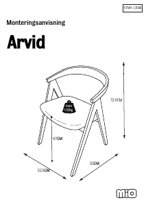 Manual Mio Arvid Chair
