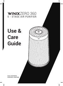 Handleiding Winix WXAP800W Luchtreiniger