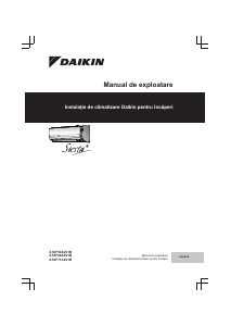 Manual Daikin ATXF60A2V1B Aer condiționat