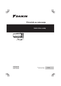 Priručnik Daikin ATXF71A2V1B Klimatizacijski uređaj